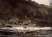 Winslow Homer The final hunting trip oil painting reproduction